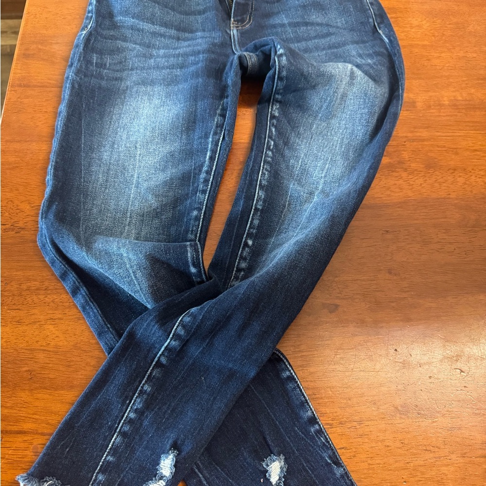 KanCan Indigo Ankle Skinny Jeans